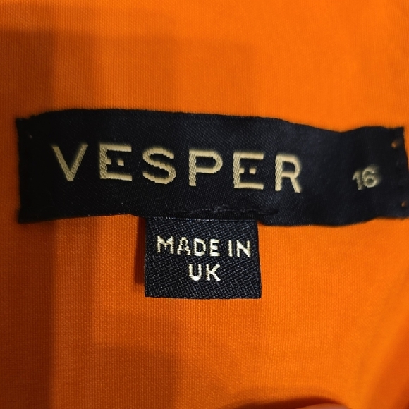 Vibrant One-Shoulder Dress in Orange Size 12 US - Picture 2 of 12